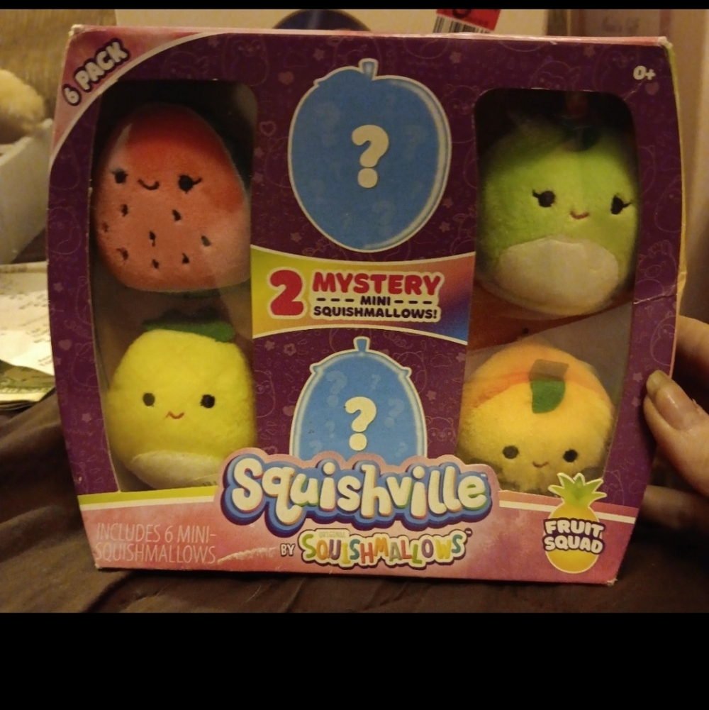 Squishmallow squishville 6 pack Fruit squad